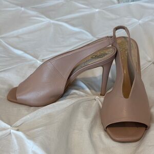 Vince Camuto Blush Peep-Toe Heels